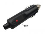 Auto Male Plug Cigarette Lighter Adapter with LED